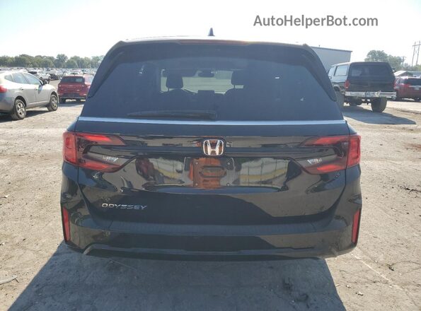 5FNRL6H61SB004458 2025 HONDA ODYSSEY Black Widok z tyłu