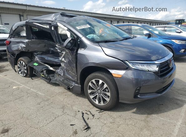 5FNRL6H64RB039764 2024 HONDA ODYSSEY Charcoal წინა მარჯვენა
