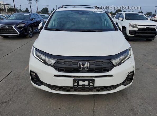5FNRL6H66SB043322 2025 HONDA ODYSSEY White Vista trasera