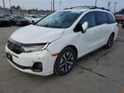 2025 Honda Odyssey Exl White vin: 5FNRL6H66SB043322