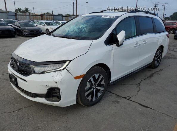 5FNRL6H66SB043322 2025 HONDA ODYSSEY White Trasero izquierdo