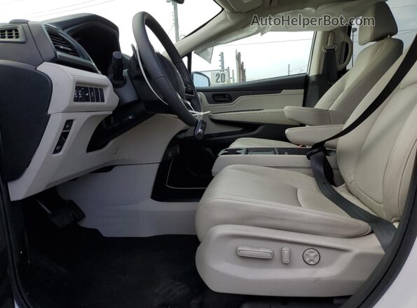5FNRL6H66SB043322 2025 HONDA ODYSSEY White Vista del salpicadero