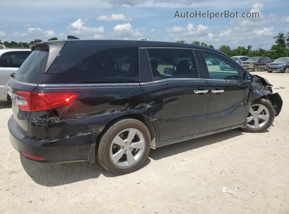 5FNRL6H72JB105645 2018 HONDA ODYSSEY Black Tył prawy