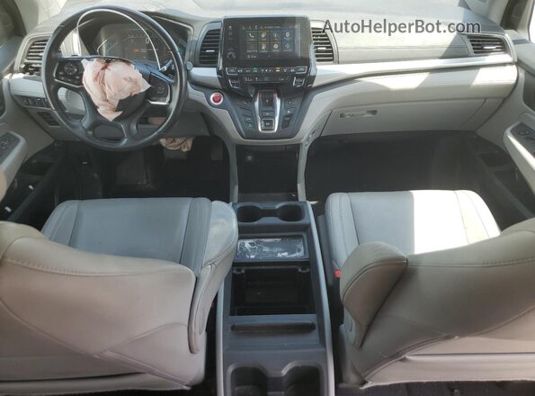 5FNRL6H72JB105645 2018 HONDA ODYSSEY Black Widok deski rozdzielczej
