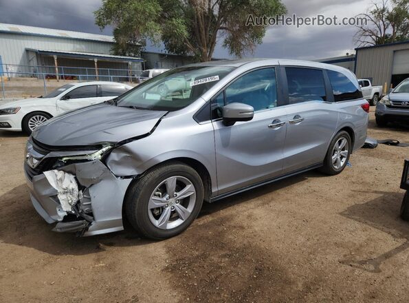 5FNRL6H73JB069545 2018 HONDA ODYSSEY Серебряный Передняя левая четверть