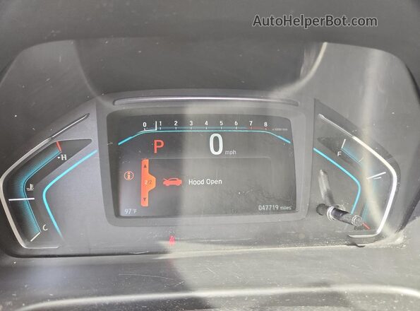 5FNRL6H73JB069545 2018 HONDA ODYSSEY Серебряный Вид щитка приборов