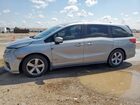 2018 Honda Odyssey Ex-l Silver vin: 5FNRL6H73JB108442