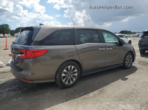 5FNRL6H73MB002674 2021 HONDA ODYSSEY Tan უკანა მარჯვენა