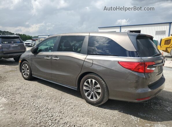5FNRL6H73MB002674 2021 HONDA ODYSSEY Tan უკანა მარცხენა