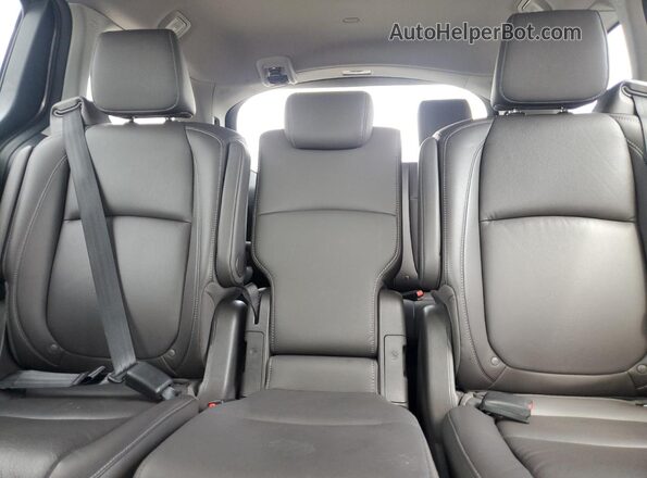 5FNRL6H73MB002674 2021 HONDA ODYSSEY Tan უკანა სავარძლების ხედი