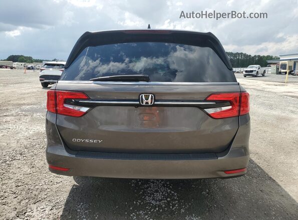 5FNRL6H73MB002674 2021 HONDA ODYSSEY Tan უკანა ხედი