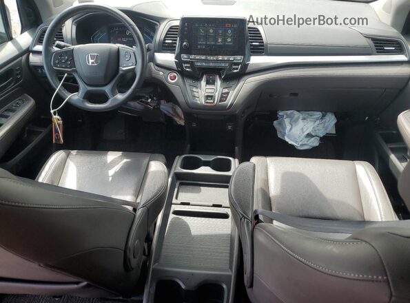 5FNRL6H73MB002674 2021 HONDA ODYSSEY Tan წინა პანელის ხედი