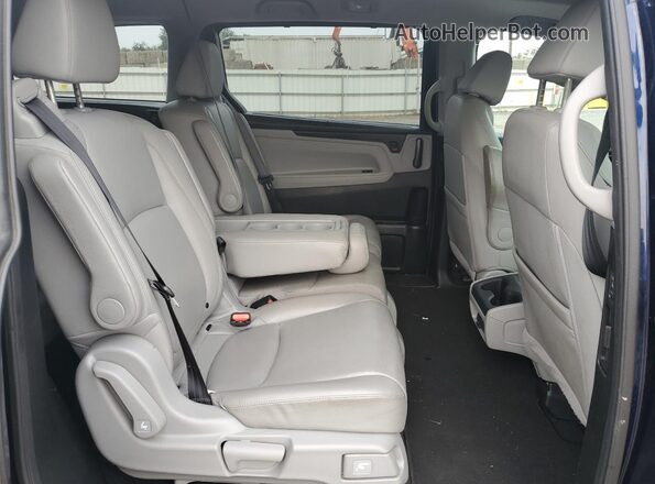 5FNRL6H74JB020693 2018 HONDA ODYSSEY Blue Vista interior trasera