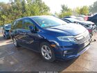 2018 Honda Odyssey Ex-l Blue vin: 5FNRL6H74JB027692