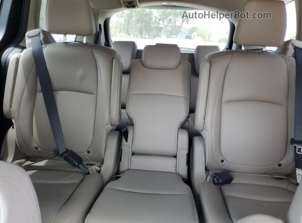 5FNRL6H74JB097144 2018 HONDA ODYSSEY Purple Widok tylnych siedzeń