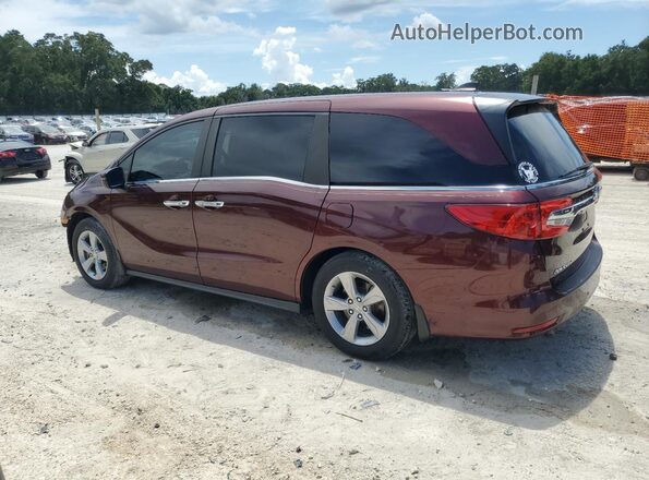 5FNRL6H74JB097144 2018 HONDA ODYSSEY Purple Tył lewy