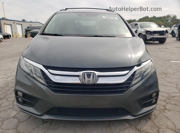5FNRL6H76JB033901 2018 HONDA ODYSSEY Серый Вид спереди