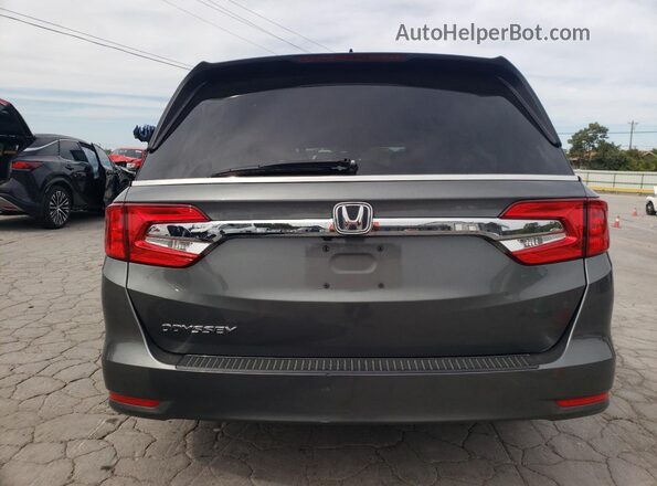 5FNRL6H76JB033901 2018 HONDA ODYSSEY Серый Вид сзади