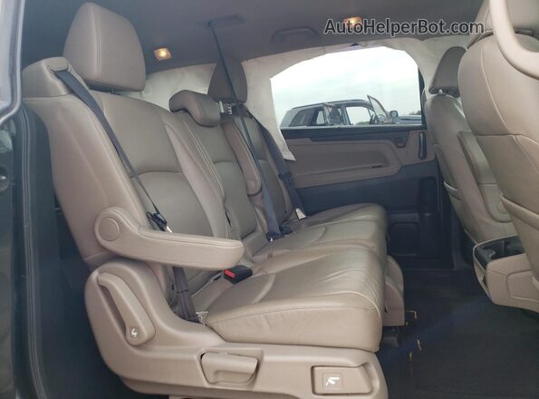 5FNRL6H76JB033901 2018 HONDA ODYSSEY Серый Вид задних сидений