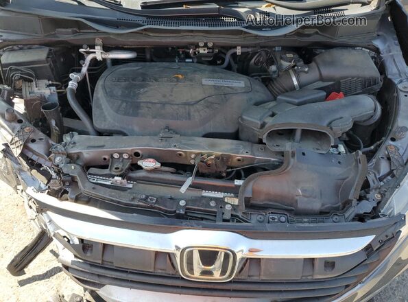 5FNRL6H78JB101793 2018 HONDA ODYSSEY Gray Vista del compartimento del motor