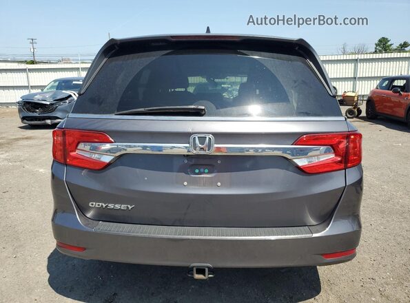5FNRL6H78JB101793 2018 HONDA ODYSSEY Gray Vista trasera