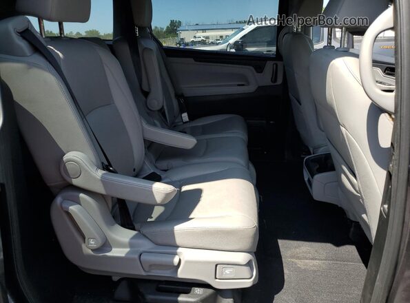 5FNRL6H78JB101793 2018 HONDA ODYSSEY Gray Vista interior trasera