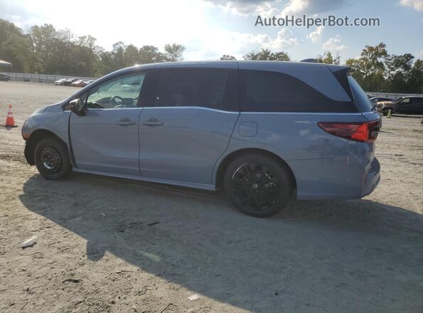 5FNRL6H79SB053111 2025 HONDA ODYSSEY Синий Задняя левая четверть