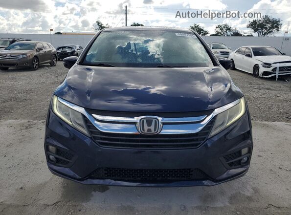 5FNRL6H7XJB050815 2018 HONDA ODYSSEY Blue Vista frontal
