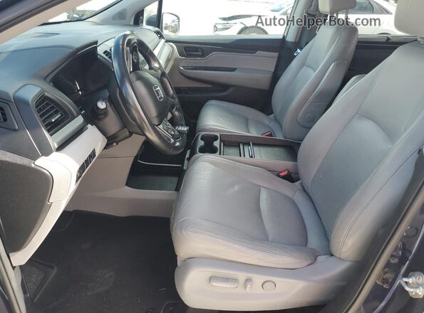 5FNRL6H7XJB050815 2018 HONDA ODYSSEY Blue Vista interior delantera
