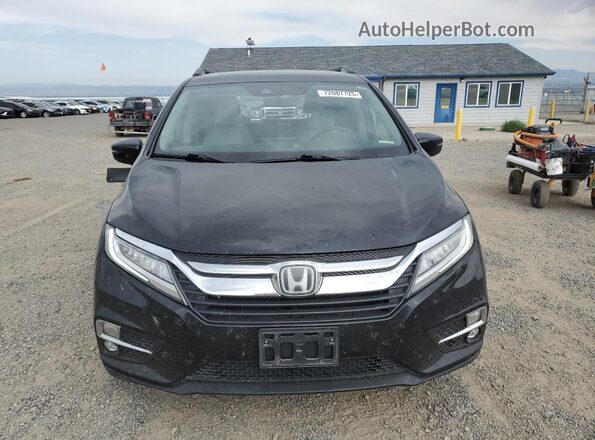 5FNRL6H82JB001553 2018 HONDA ODYSSEY Black Դիմացի տեսք