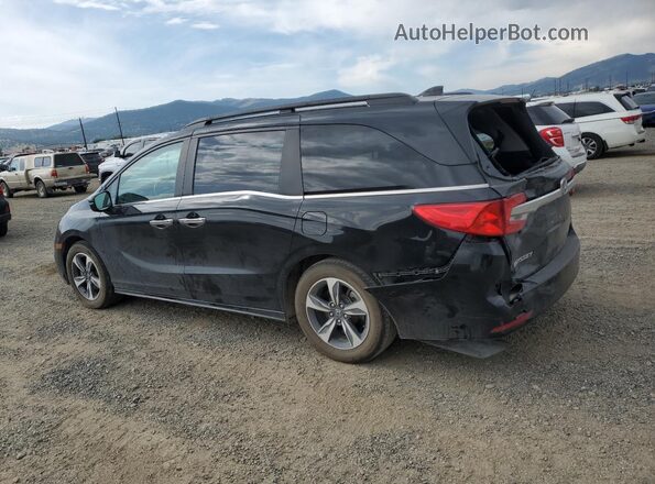 5FNRL6H82JB001553 2018 HONDA ODYSSEY Black Հետևի ձախ
