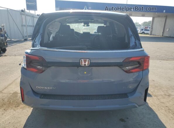 5FNRL6H91SB062886 2025 HONDA ODYSSEY Blue Widok z tyłu
