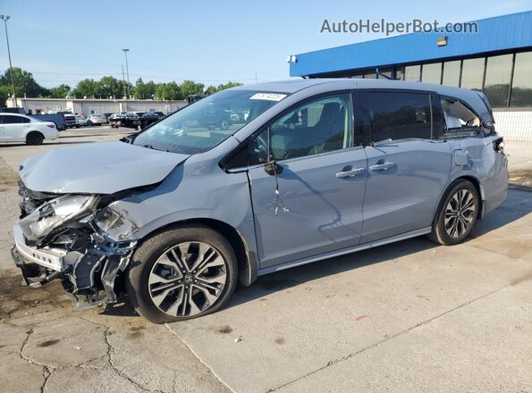5FNRL6H91SB062886 2025 HONDA ODYSSEY Blue Przód lewy