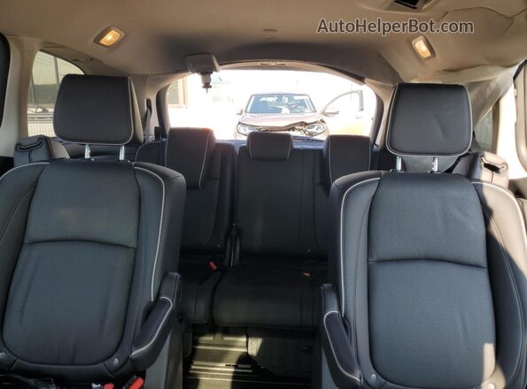 5FNRL6H91SB062886 2025 HONDA ODYSSEY Blue Widok tylnych siedzeń