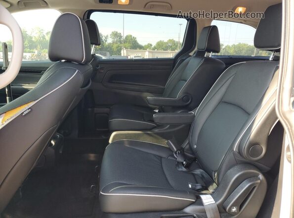 5FNRL6H91SB062886 2025 HONDA ODYSSEY Blue Widok wnętrza z tyłu