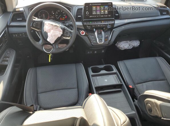 5FNRL6H91SB062886 2025 HONDA ODYSSEY Blue Widok deski rozdzielczej