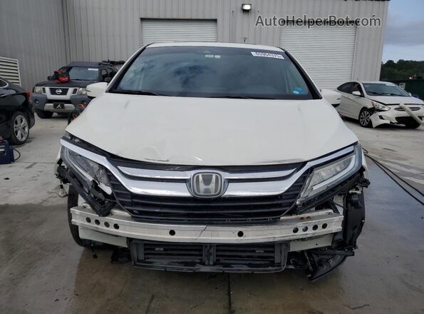 5FNRL6H93JB111116 2018 HONDA ODYSSEY Белый Вид спереди