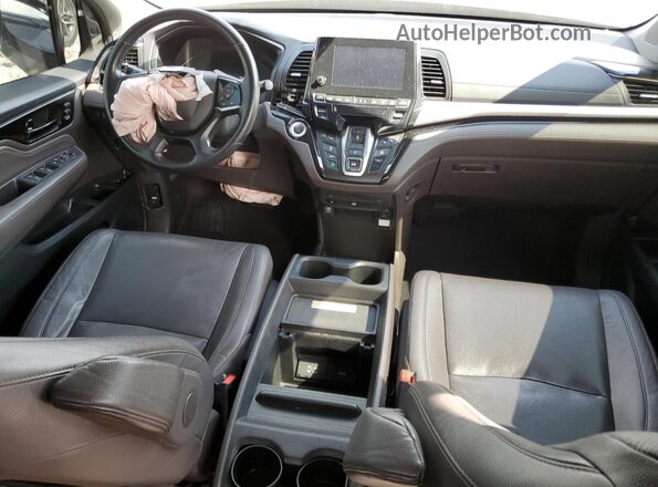 5FNRL6H94JB105468 2018 HONDA ODYSSEY Black Vista del salpicadero