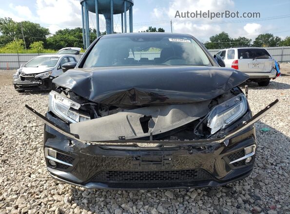 5FNRL6H94JB105468 2018 HONDA ODYSSEY Black Vista frontal