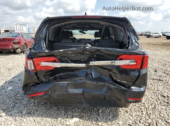 5FNRL6H94JB105468 2018 HONDA ODYSSEY Black Vista trasera