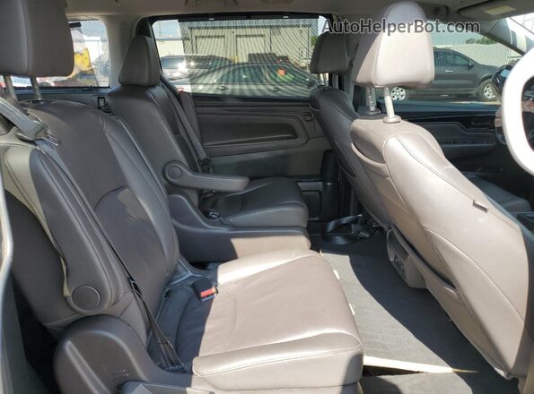 5FNRL6H94JB105468 2018 HONDA ODYSSEY Black Vista interior trasera