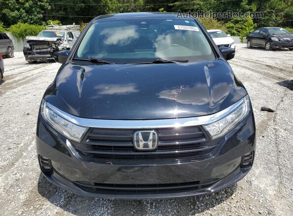5FNRL6H97MB017437 2021 HONDA ODYSSEY Black Դիմացի տեսք