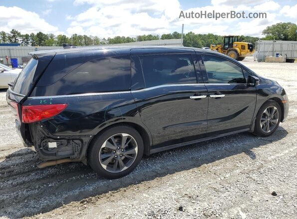 5FNRL6H97MB017437 2021 HONDA ODYSSEY Black Հետևի աջ