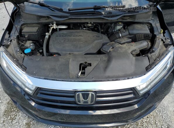5FNRL6H97MB017437 2021 HONDA ODYSSEY Black Շարժիչի բաժամունքի տեսք