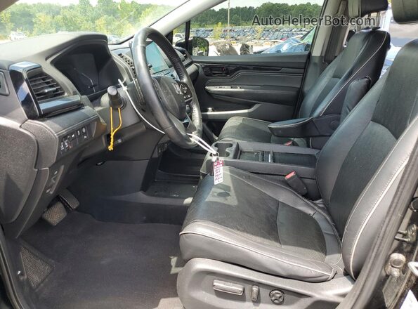 5FNRL6H97MB017437 2021 HONDA ODYSSEY Black Սալոնի դիմացի տեսք