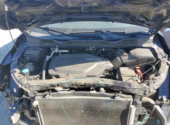 5FNRL6H98JB039782 2018 HONDA ODYSSEY Blue Rear interior view