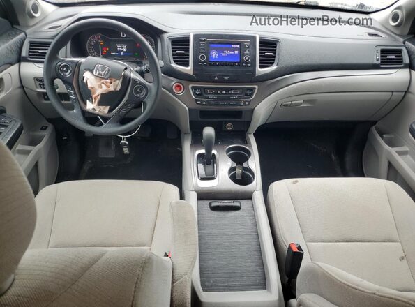 5FNYF5H15JB027337 2018 HONDA PILOT Silver Widok deski rozdzielczej