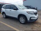 2020 Honda Pilot 2wd Lx White vin: 5FNYF5H17LB007349