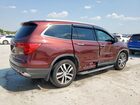 2018 Honda Pilot Elite Maroon vin: 5FNYF6H04JB068202