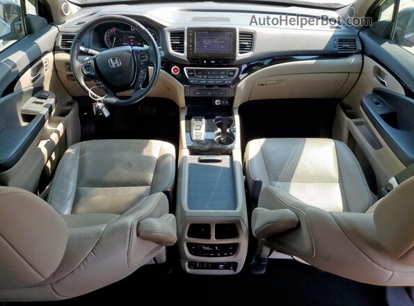 5FNYF6H04JB068202 2018 HONDA PILOT Maroon Vista del salpicadero